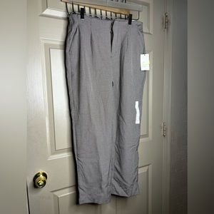 USED A new day High Rise Tapered Leg Tweed Pants 10R